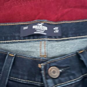 Hollister Men's Navy Skinny Jeans